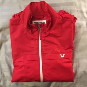 True Religion (size M) Red Windbreaker